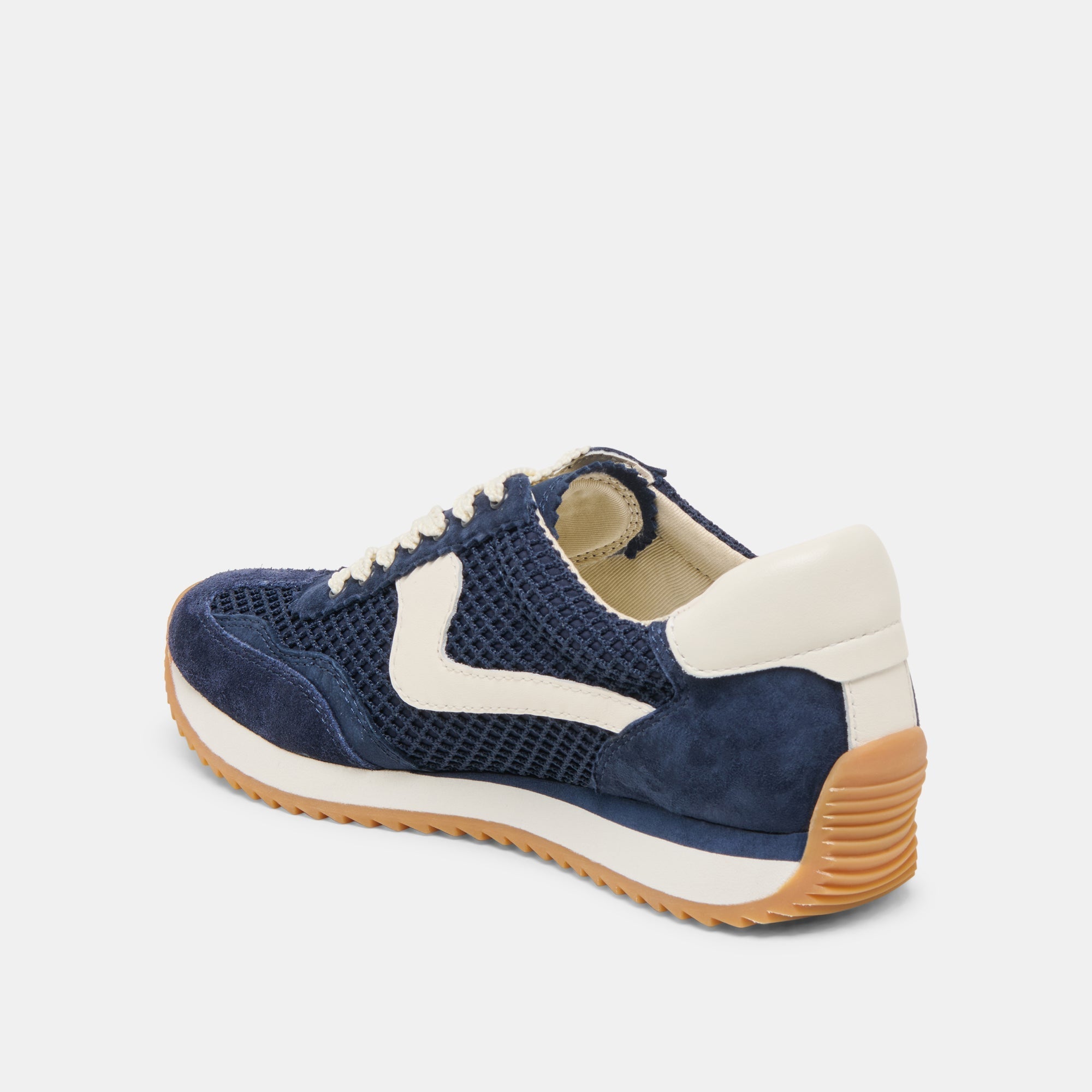 B.NTCD MESH SNEAKERS NAVY WOVEN MESH