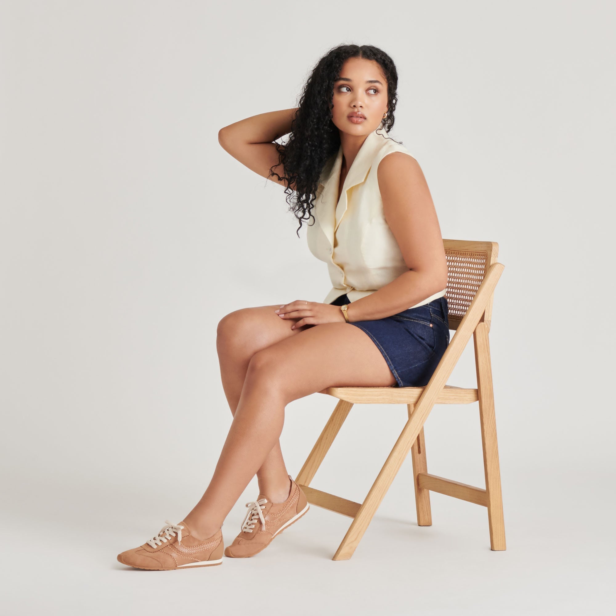 DELANY SNEAKERS TOFFEE NUBUCK