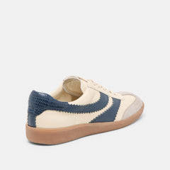 MERIT SNEAKERS WHITE NAVY LEATHER