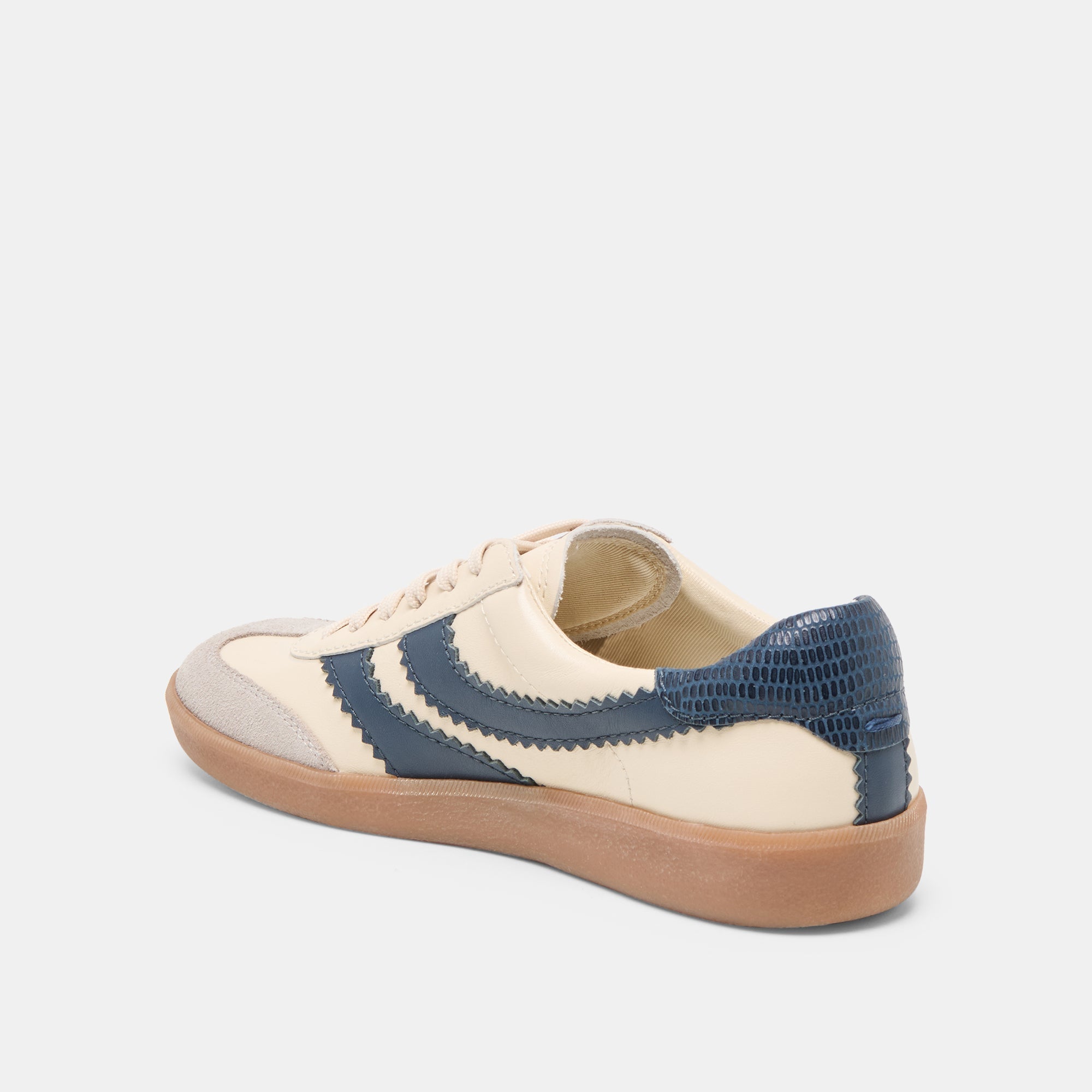 MERIT SNEAKERS WHITE NAVY LEATHER