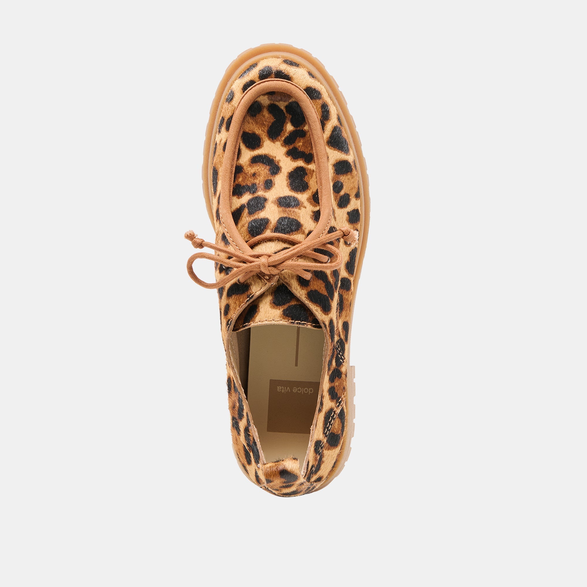 MILZA LOAFERS DK LEOPARD CALF HAIR