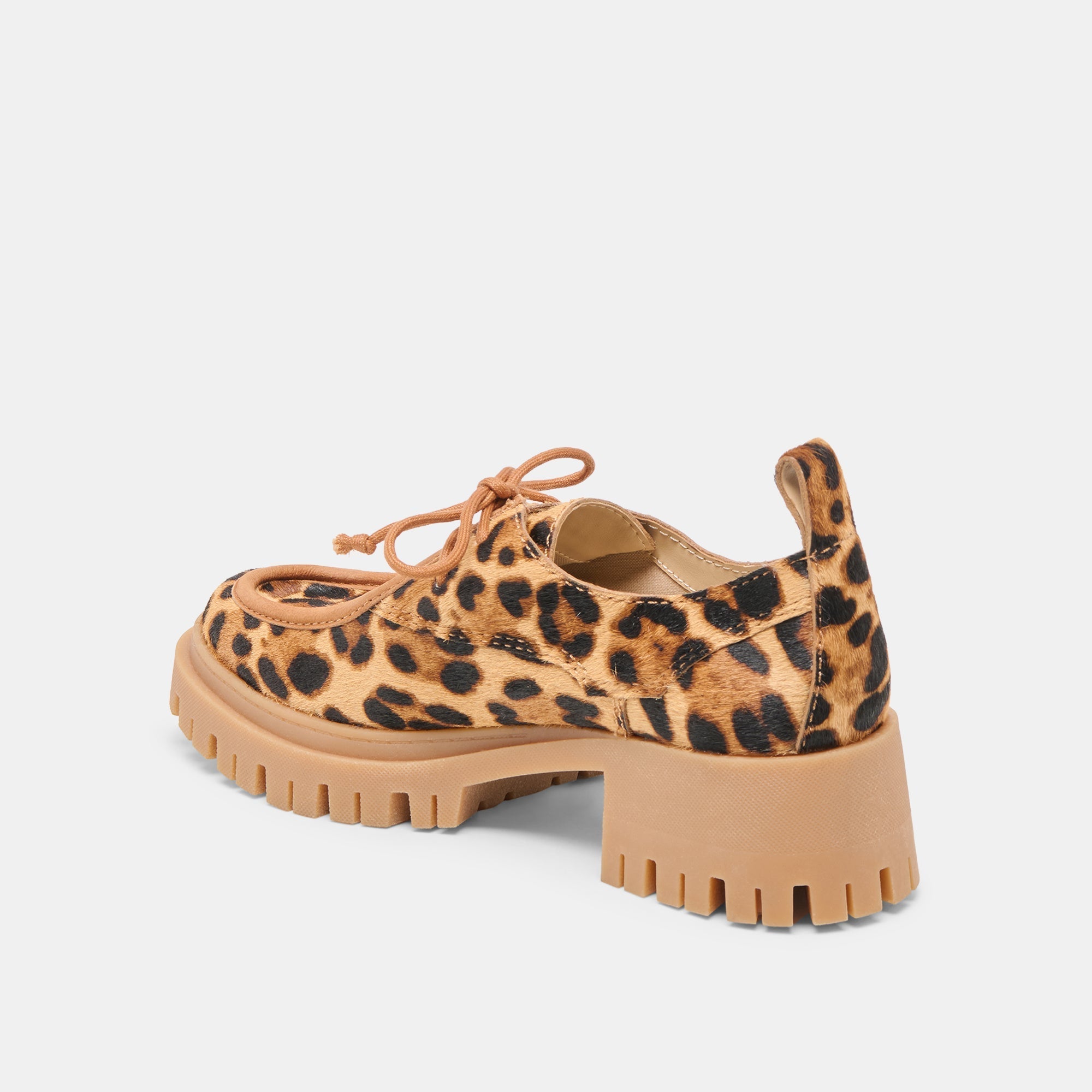 MILZA LOAFERS DK LEOPARD CALF HAIR