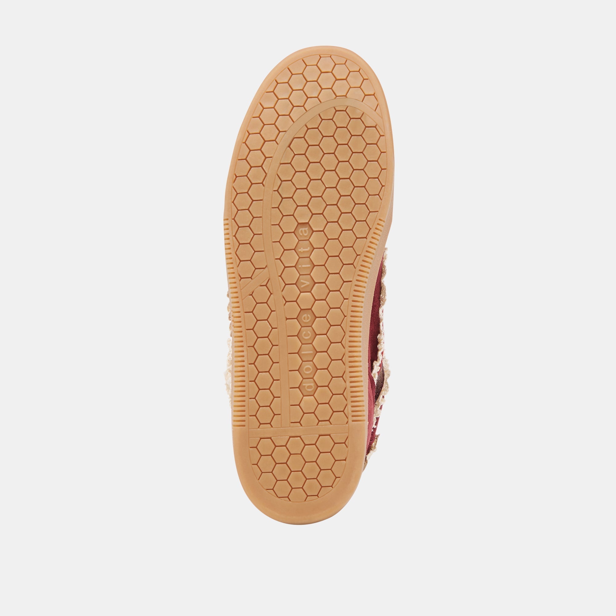 NOTICE LACE SNEAKERS OXBLOOD SUEDE