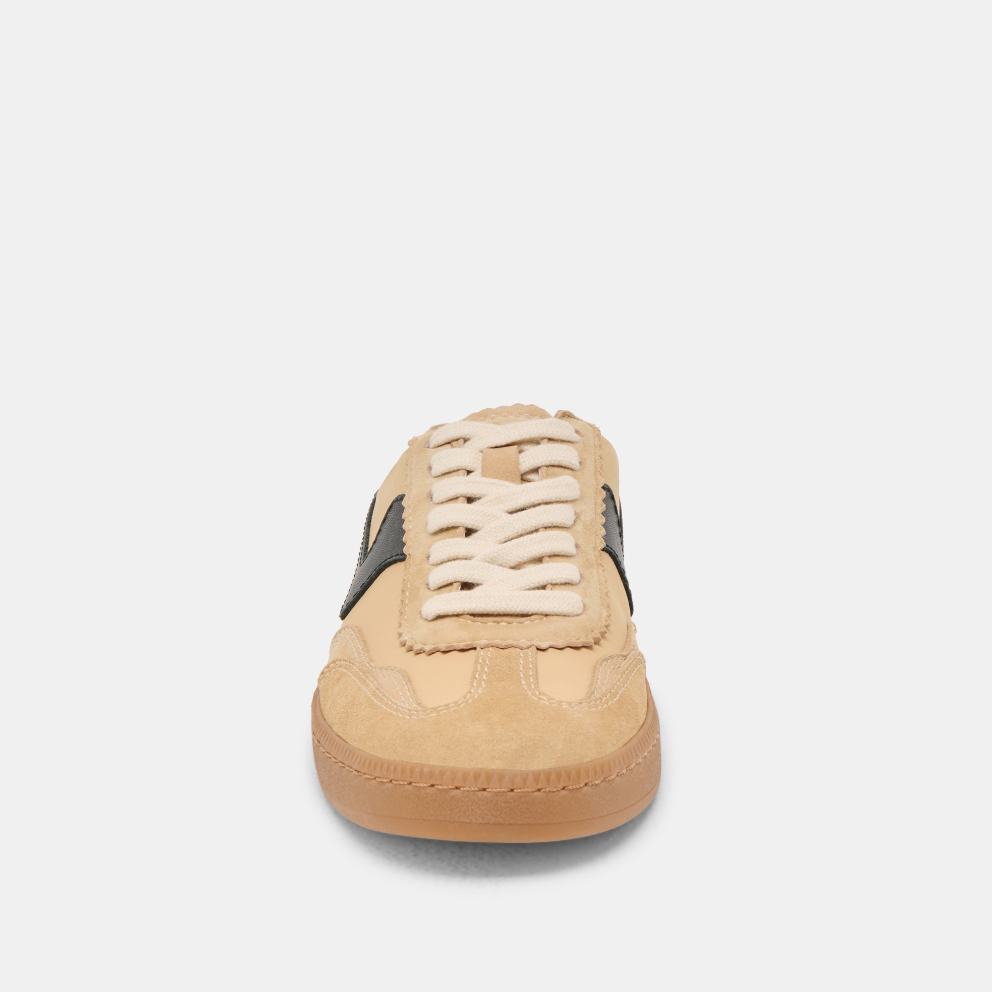 NOTICE SLIDE SNEAKERS TAN MULTI SUEDE