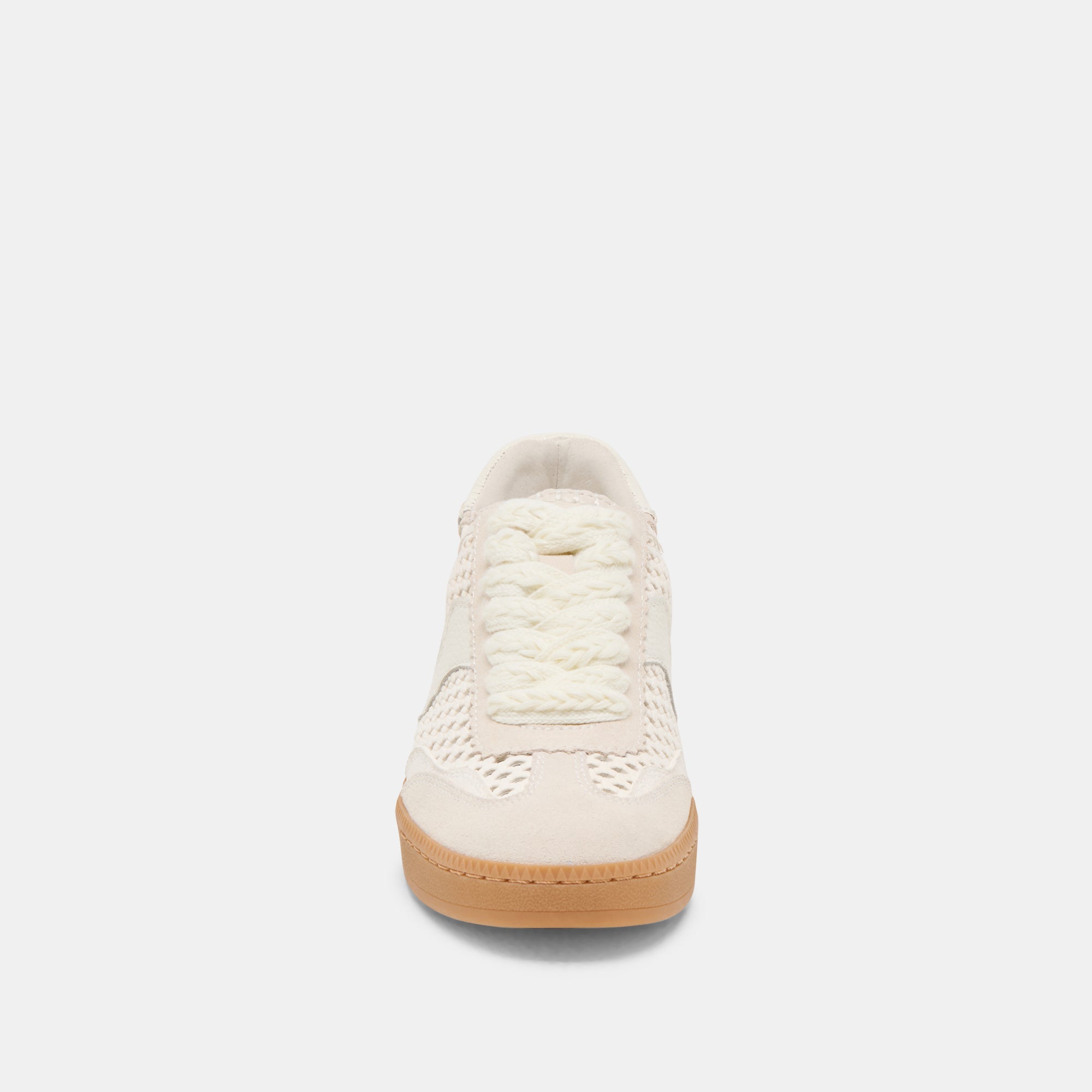 NOTICE SNEAKERS IVORY PERFORATED NUBUCK