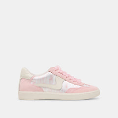 NOTICE X BYRDIE GOLF SNEAKERS PINK FLORAL NYLON