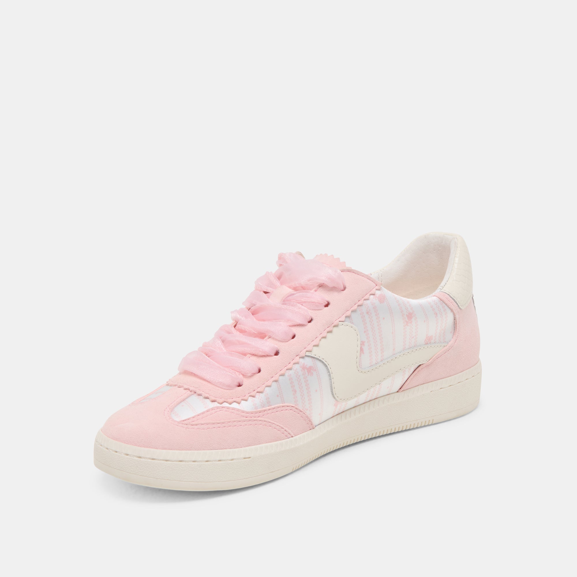 NOTICE X BYRDIE GOLF SNEAKERS PINK FLORAL NYLON