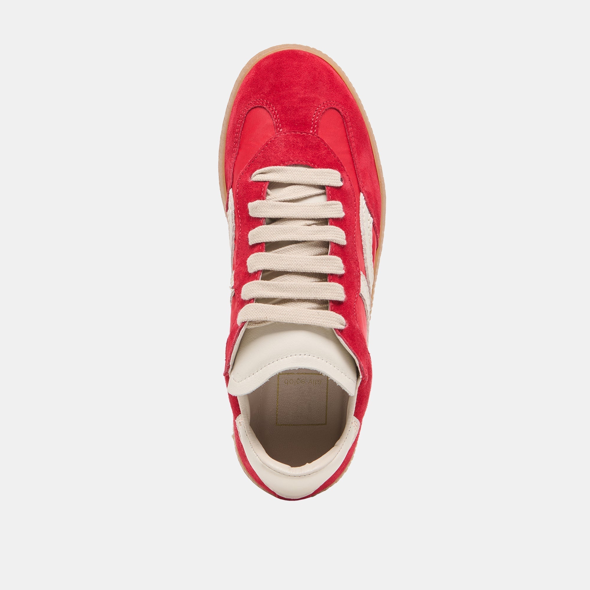 REBEL SNEAKERS CRIMSON NYLON