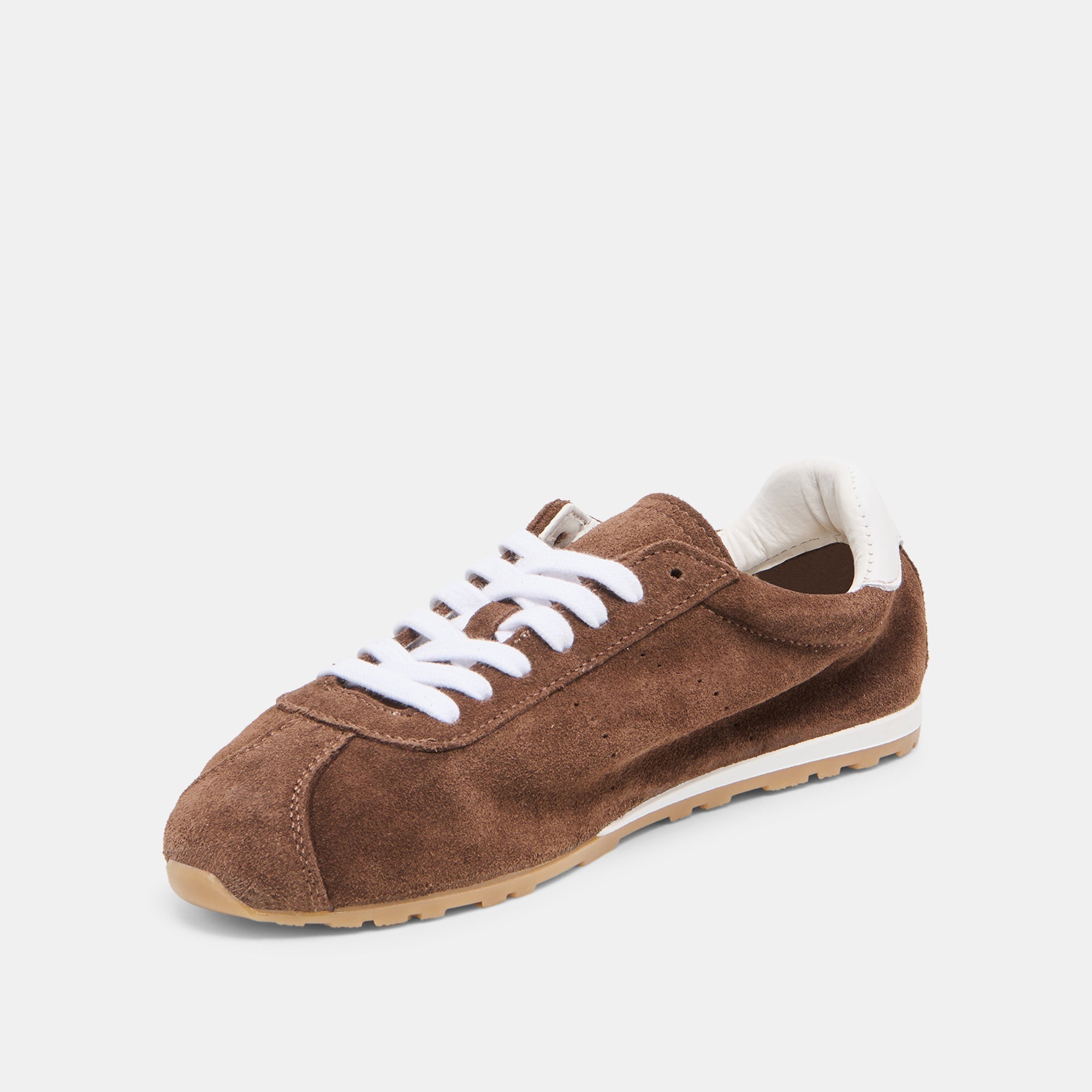 SERINA SNEAKERS DK BROWN SUEDE