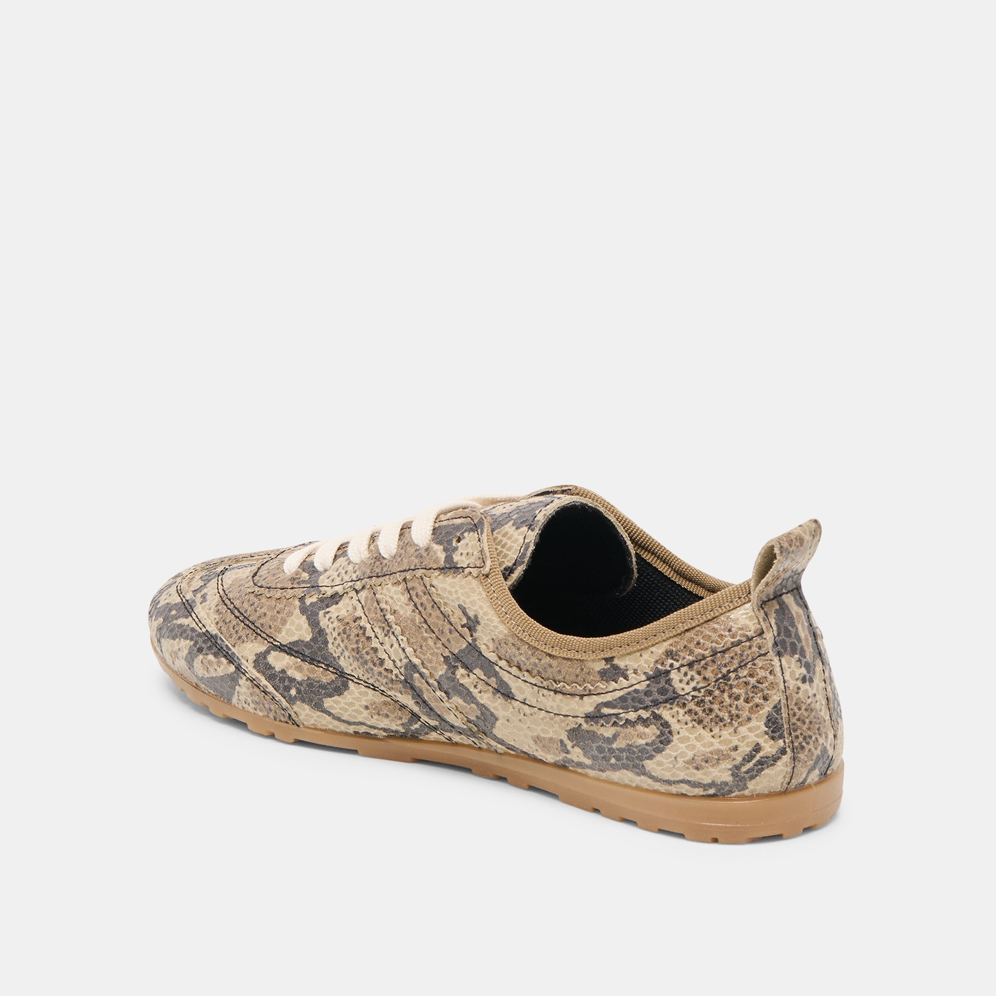 VIPER SNEAKERS SNAKE PRINT EMBOSSED LEATHER