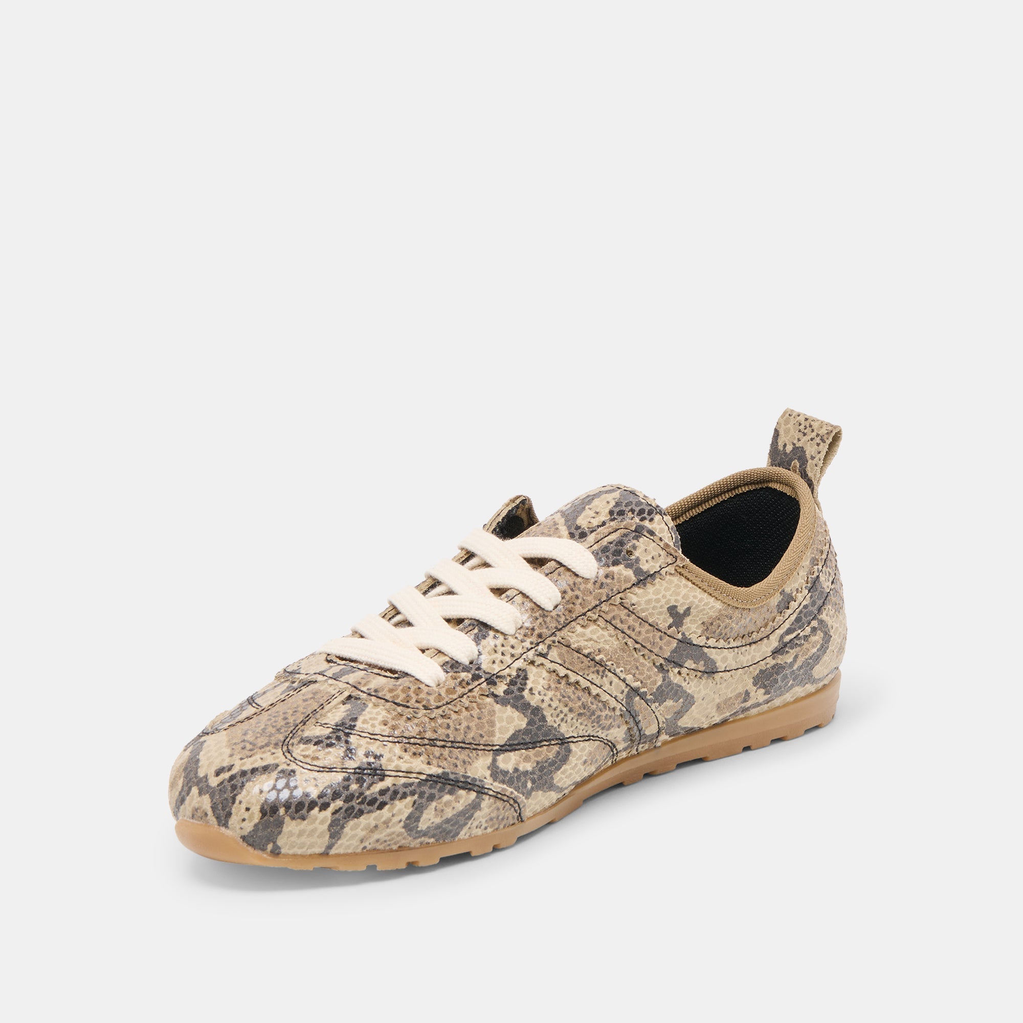 VIPER SNEAKERS SNAKE PRINT EMBOSSED LEATHER