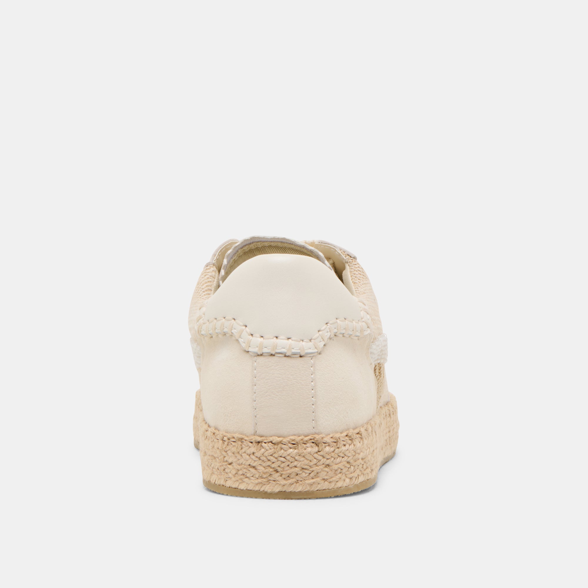 NOTICE ESPADRILLE BEAD SNEAKERS NATURAL MULTI BURLAP