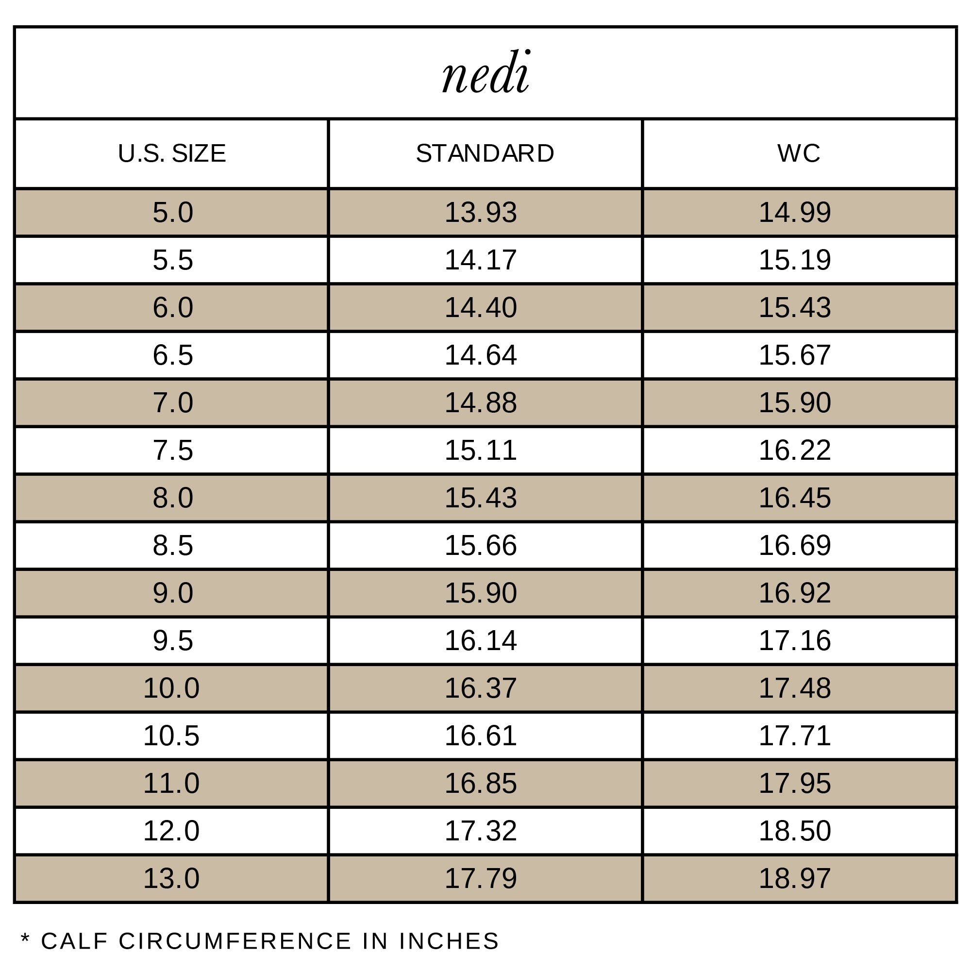 NEDI WIDE CALF BOOTS DUNE NUBUCK