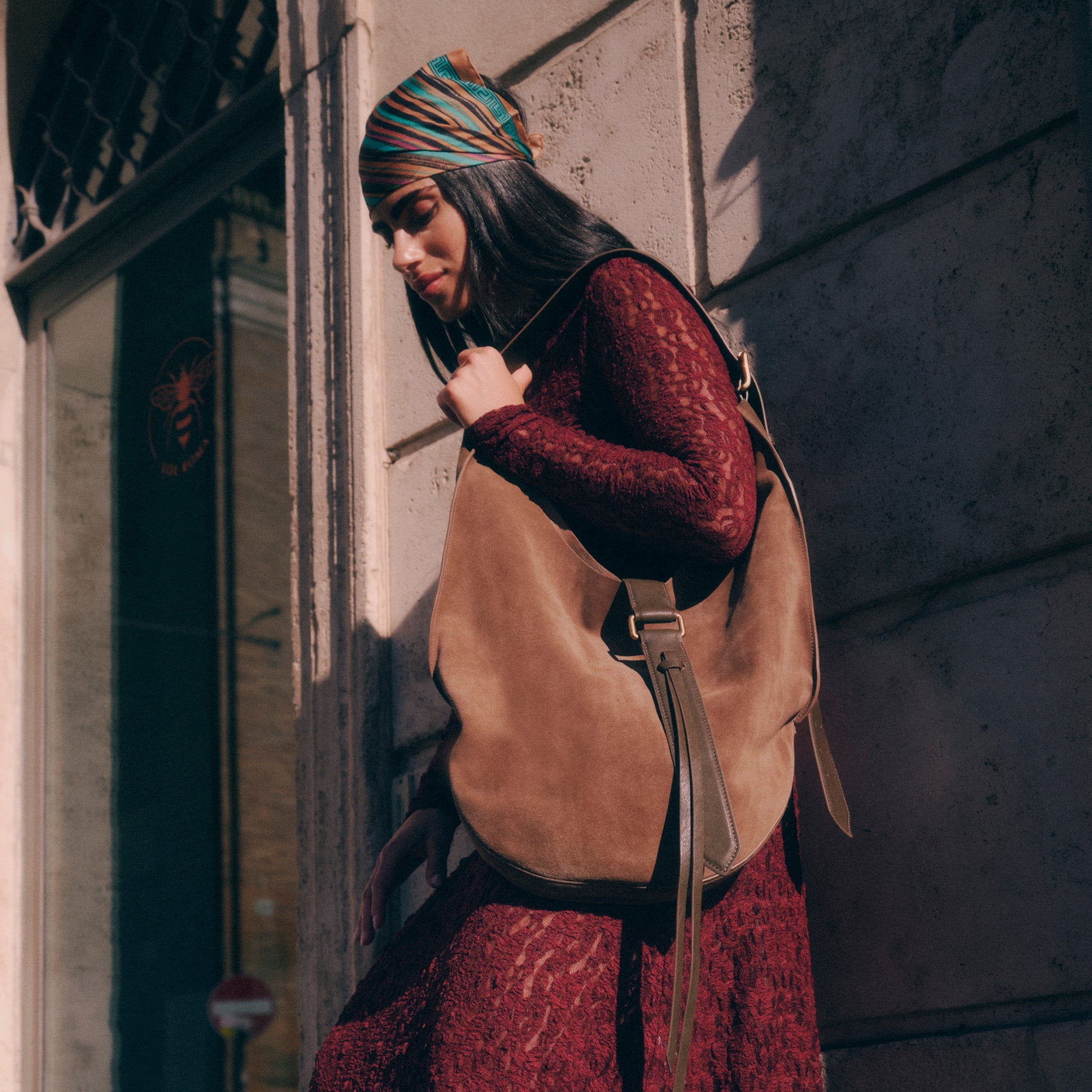 OAKLEY TOTE OLIVE SUEDE