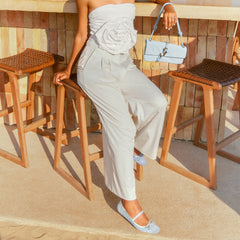 RAEVEN BALLET FLATS LIGHT BLUE TULLE