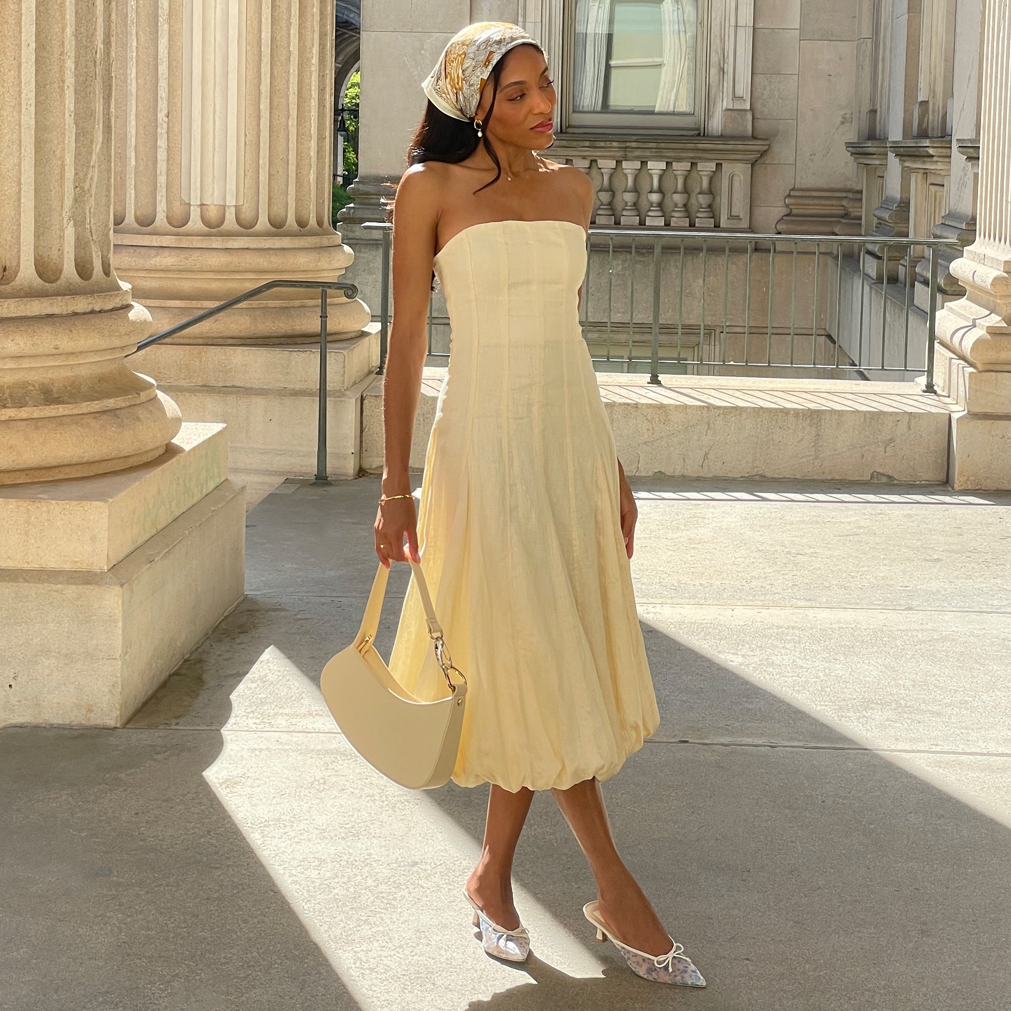 CLEO HEELS BLUE FLORAL MESH